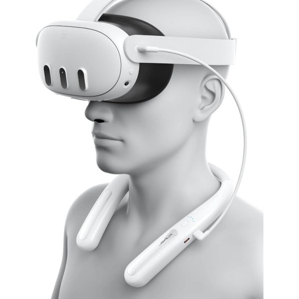 Battery Pack Meta Quest 3S32, 10000mAh PD Fast Battery Pack 4 - 6 H Playtime VR Extend Power Accessories, Compatible with Quest 3, Meta Quest 2, Meta Quest 3S, etc., Extended Playtime, Gaming Accessories, Lightweight Accessory