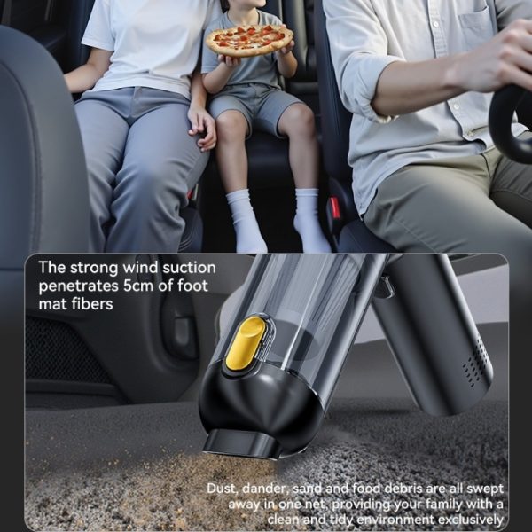 Portable Powerful Vacuum Cleaner, Dry and Wet Separation Air Purifier, Brushless Motor, with Battery Display Multifunctional Blower, Suitable for Computer Cases, Keyboards, Offices, etc., Can Be Given as a Christmas or Halloween Gift for Mother, Keyboard Cleaner, Keyboard Brush, Keyboard Tool, Professional Nail Dust Extractor, Vacuum Cleaner For Home, Mini Vacuum Cleaner, Cordless Vacuum Cleaner