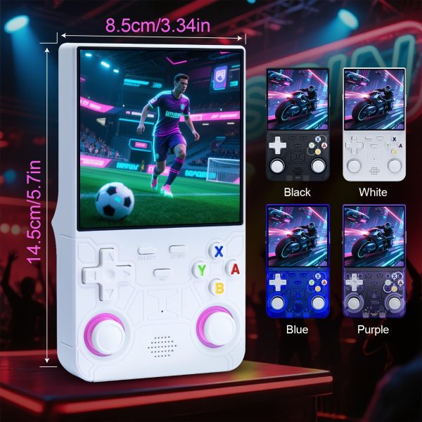 2025 Upgraded R36 Ultra Portable Handheld Game Console with 64GBu002F128GB Storage, 4-Inch IPS Full HD Screen, Supports Multiple Emulator Modes, 7-Color Dual Joystick, Classic Entertainment Experience, Perfect Gift for Boysu002FGirls, Halloween & Christmas Present, Video Game Console, Complete Play, Original Play, Rs Game Console Japanese, Game Stick K Game, Portable Game Console, R Console, Game Stick K Pro, Portable Console, Retro Gaming Console, Handheld Game Console, Game Boy