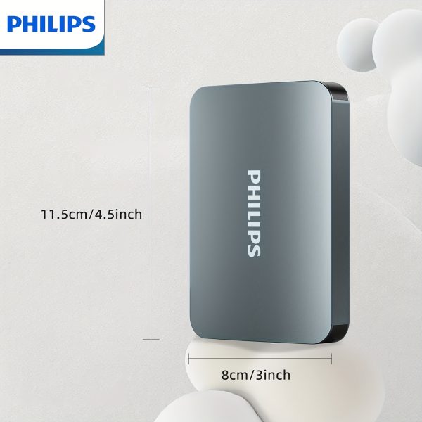 MOBILE EXTERNAL HARD DRIVE - Hi-Speed USB 3.0, High-Speed Transfer, Large Capacity, Portable Hard Drive, Aluminium Alloy Body, Compatible with Computers And More Devices