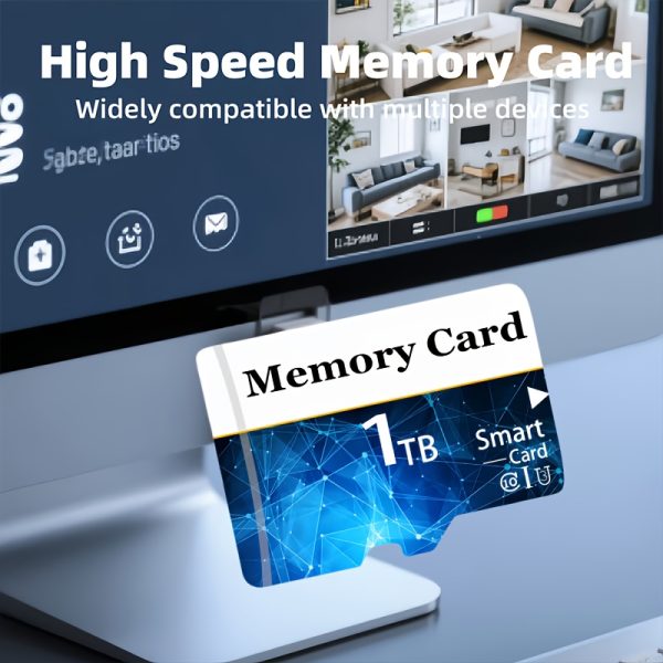 1TB Memory Card, Compatible with Dash Cams, Surveillance Cameras, Mobile Phones, Cameras, And Camcorders, Achieving Efficient Storage with High Cost - Performance Ratio., Camera Memory Card, Phone Storage Expansion, Compact Design, Reliable Performance, Durable Memory Card, Sturdy Construction, Storage Expansion Card, Memory Card Card, Tech Enthusiasts, Car Owners