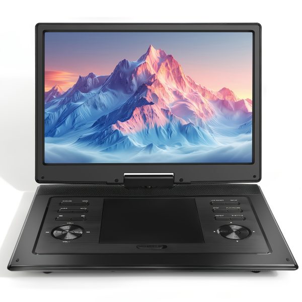 17.9?? Portable DVD Player with 15.6?? HD Touch-Like Screen, 4-6H Battery, Dual Speakers & Region-Free Playback - Compatible with USBu002FSDu002FCDu002FDVDu002FBlu-ray-Like Discs (No Blu-ray), Plug & Play for TV, Car, Theater (u002Fs)