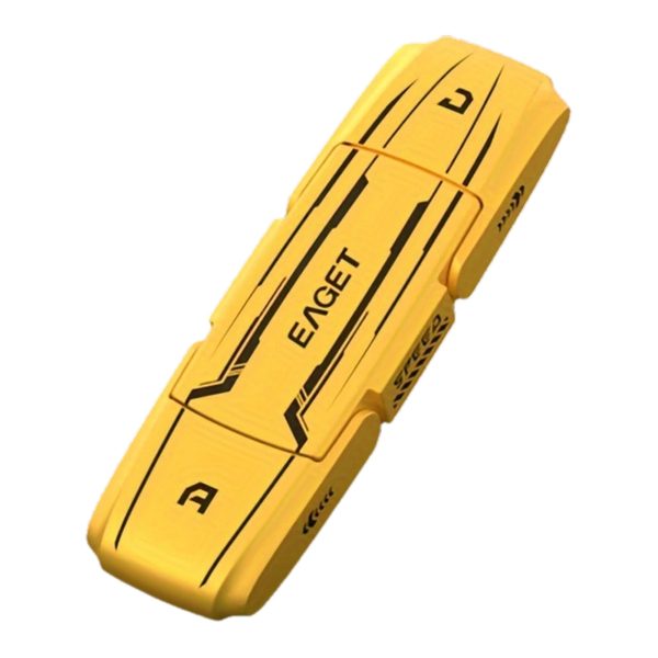 256G EAGET Flash Drive EAGET 256G High-Speed Dual Interface USB 3.2 Gen 2 Flash Drive | Portable External Hard Drive with Type-C, Solid State Pen Drive for iPhone 16u002F15 Laptops and Desktops, Durable Metal Casing